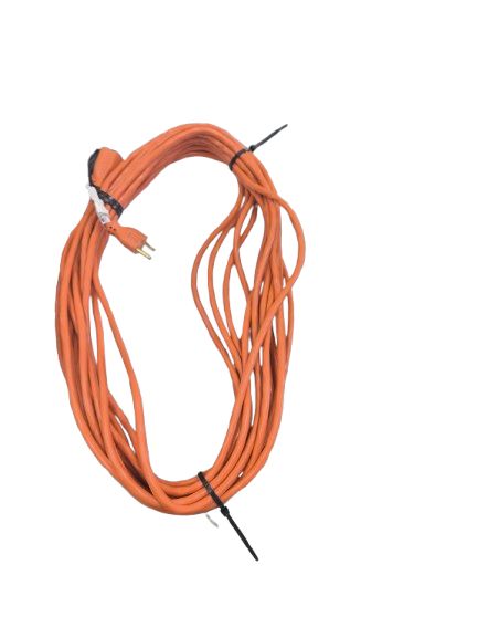 HDX 50 ft. 16/3 Light Duty Indoor/Outdoor Extension Cord, Orange
