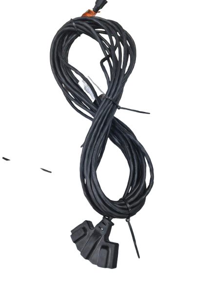 HDX 50 ft. 16/3 Light Duty Indoor/Outdoor Extension Cord with Multiple Outlet Triple Tap End, Black
