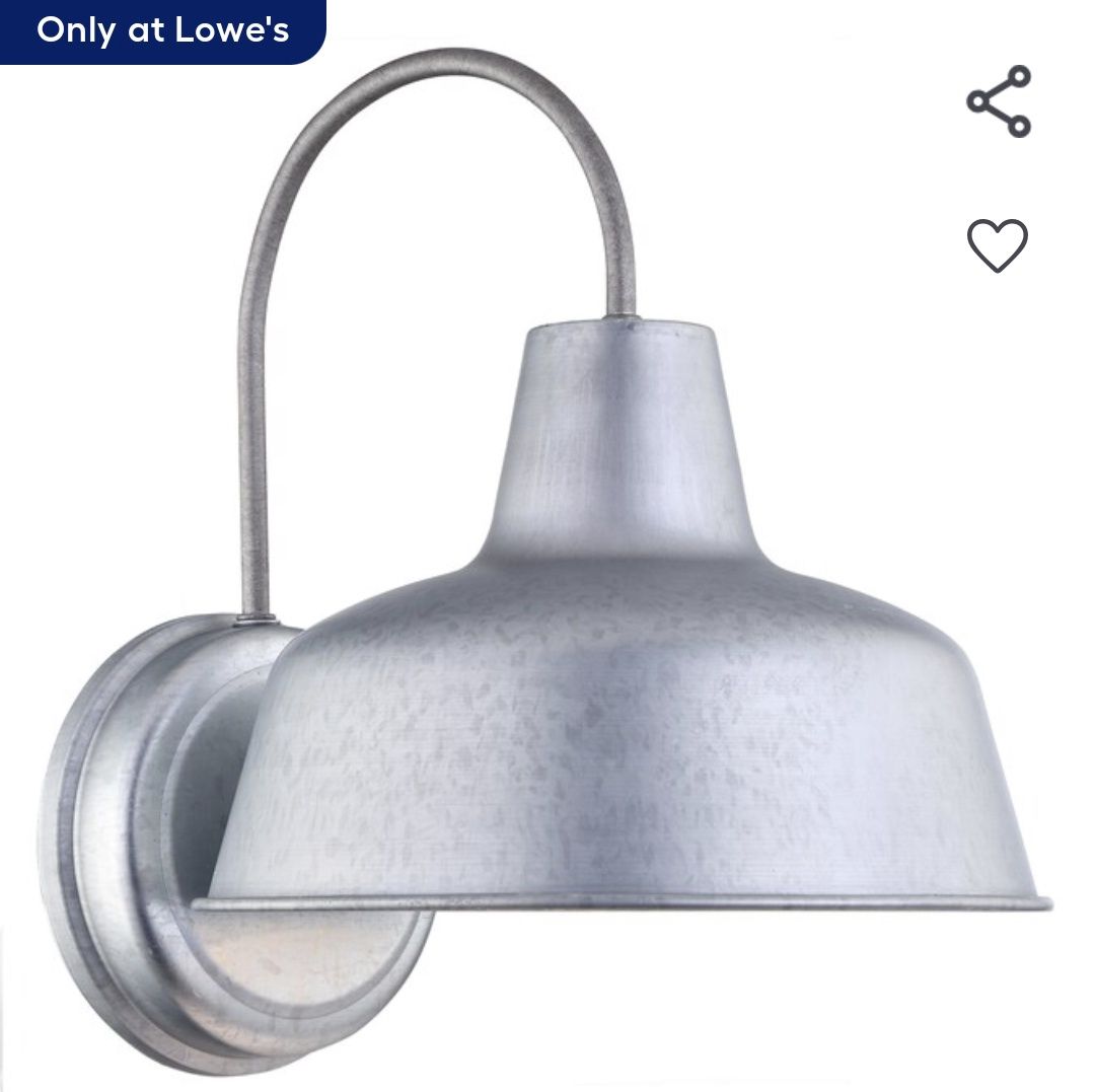 Ellicott 1-Light 13.12-in H Gray Hardwired Dark Sky Outdoor Wall Light