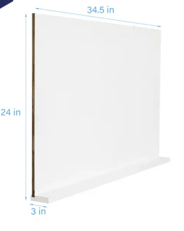 ELIABILT 3 in Shop Fairplay Cabinet End Panel 3-in W x 34.5-in Hx 24-in D White Painted (Base Cabinet End Panel)