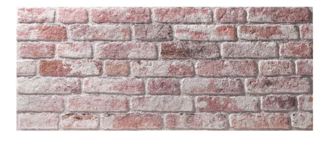 WALL!SUPPLY 79/100-in x 20-inx 48-in Rough Red EPS foam Faux Brick Wall Panel 4 -Pack