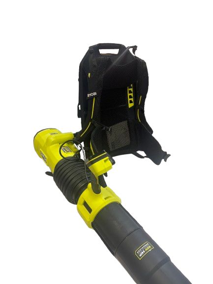 40V HP Brushless Whisper Series 180 MPH 850 CFM Cordless Battery Backpack Leaf Blower With 6 ah battery and charger