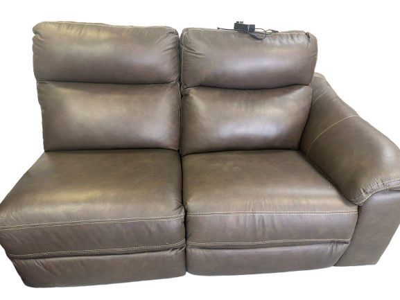 2-pieces  brown sofa