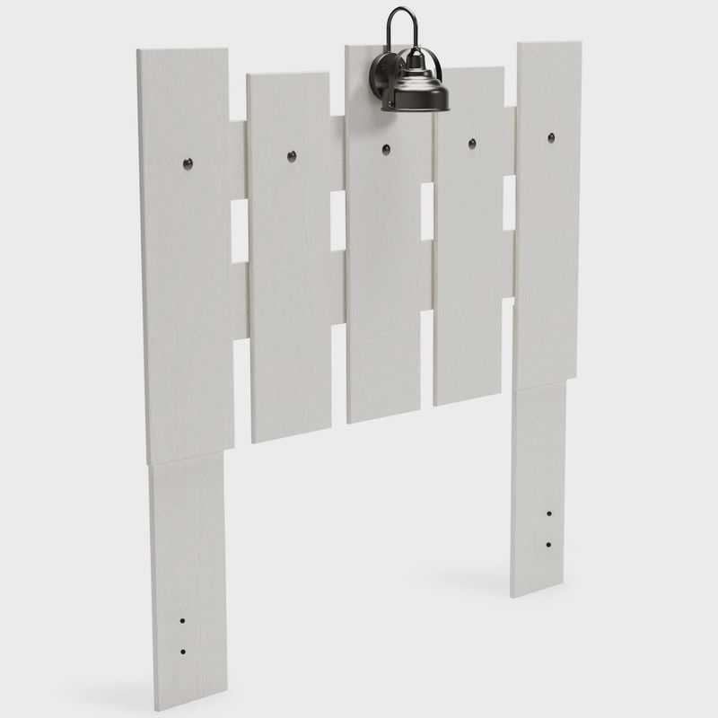 Ashley panel headboard white for full bed