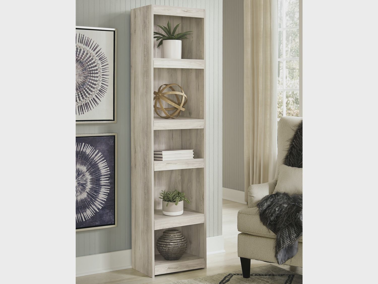 72" Pier with 4 Shelves