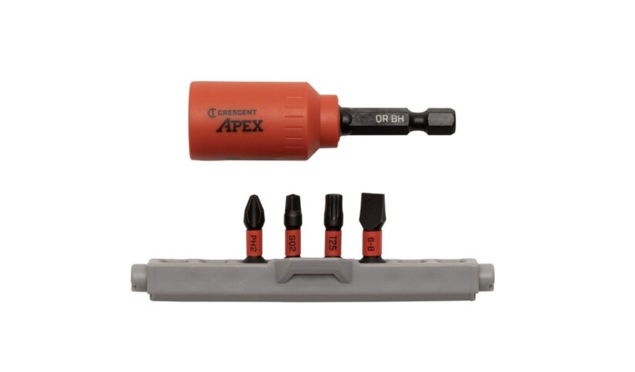 1/4-in x 1-in Phillips Impact Driver Bit Set 6 -Piece