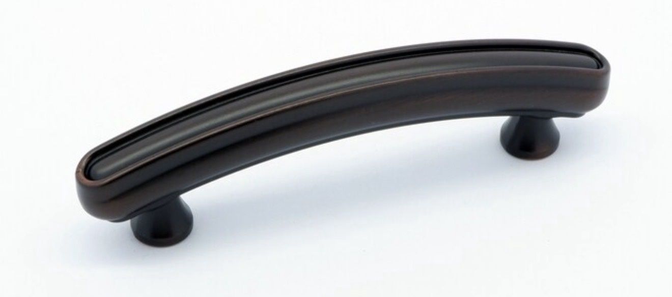 Marny 3-in, 76mm Center to Center Aged bronze Arch Handle Drawer Pull