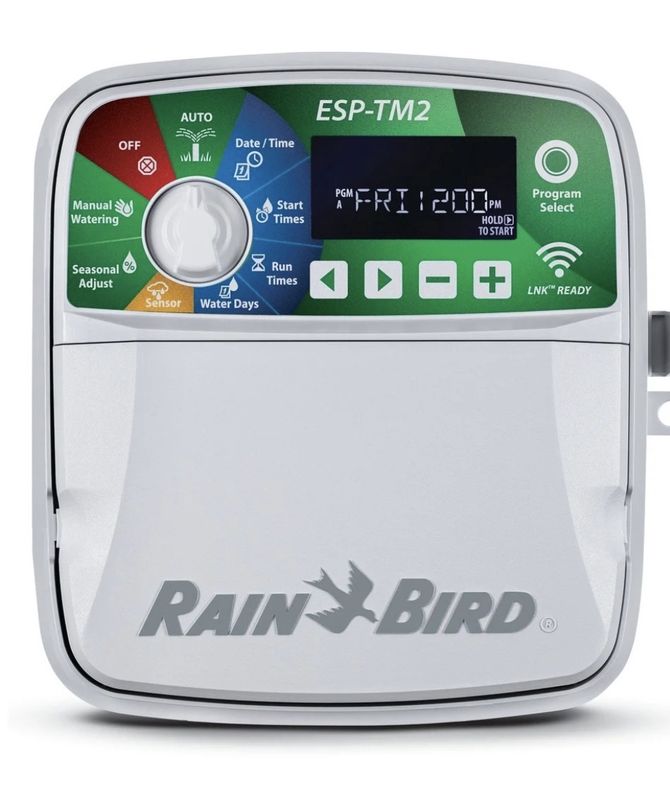 Rain Bird ESP-TM2 8 Station LNK WiFi Irrigation System Outdoor Controller Timer
