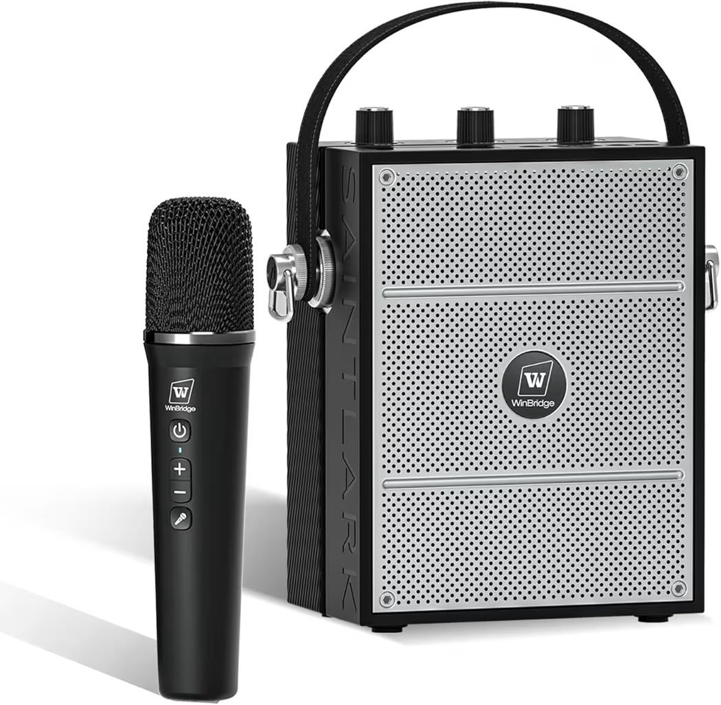 Wireless Voice Amplifier with Handheld Microphone