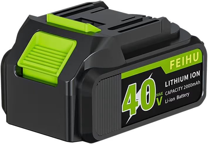 Feihu 40V 2.0Ah Replacement Battery, Lithium-ion Battery Cordless Leaf Blower, 1 Pack
