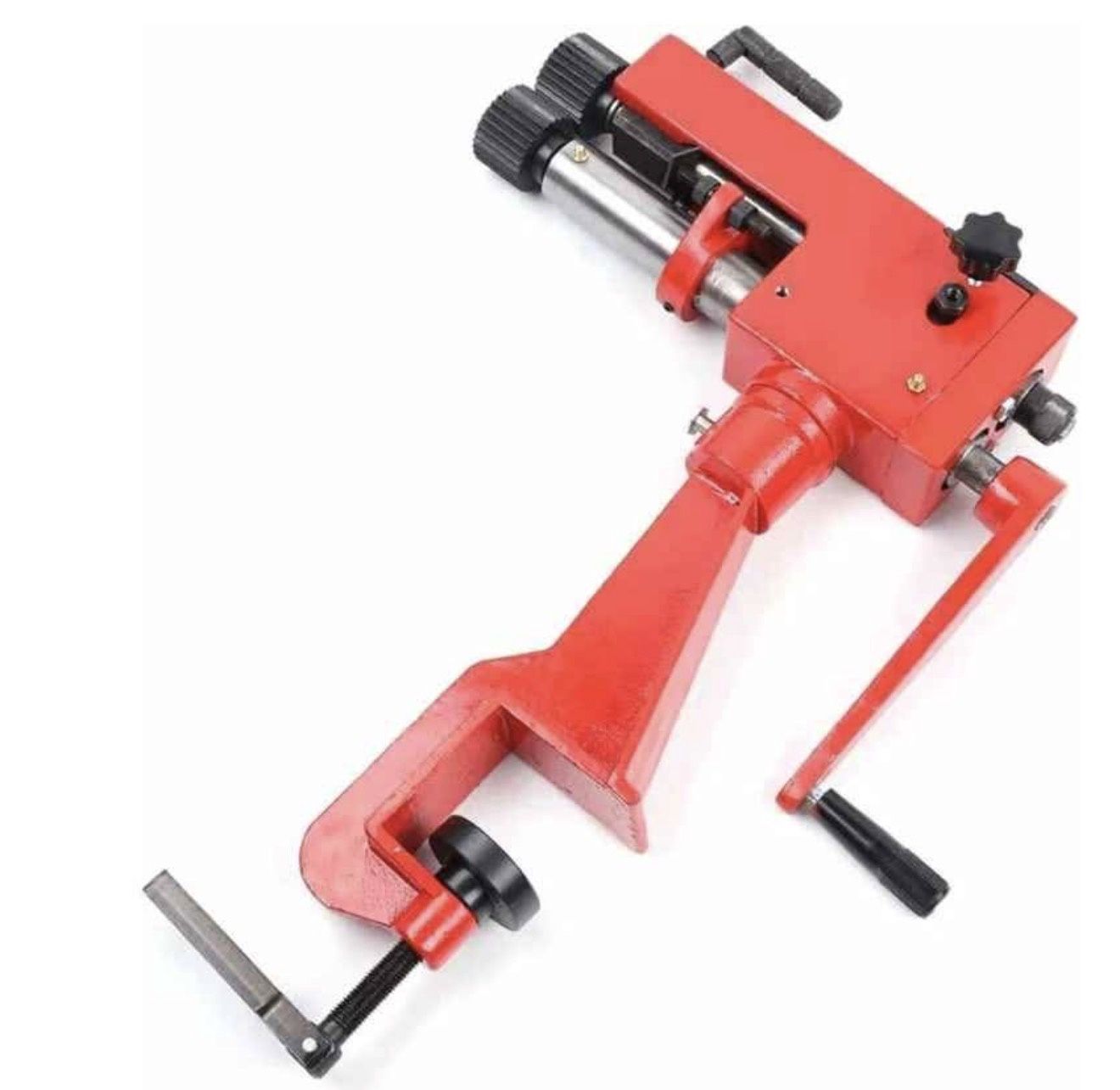 22 Gauge 7" Sheet Metal Bender 6 Die Sets Sheet Metal Forming Tool &amp; Rotary Steel Bender, Flange Tub