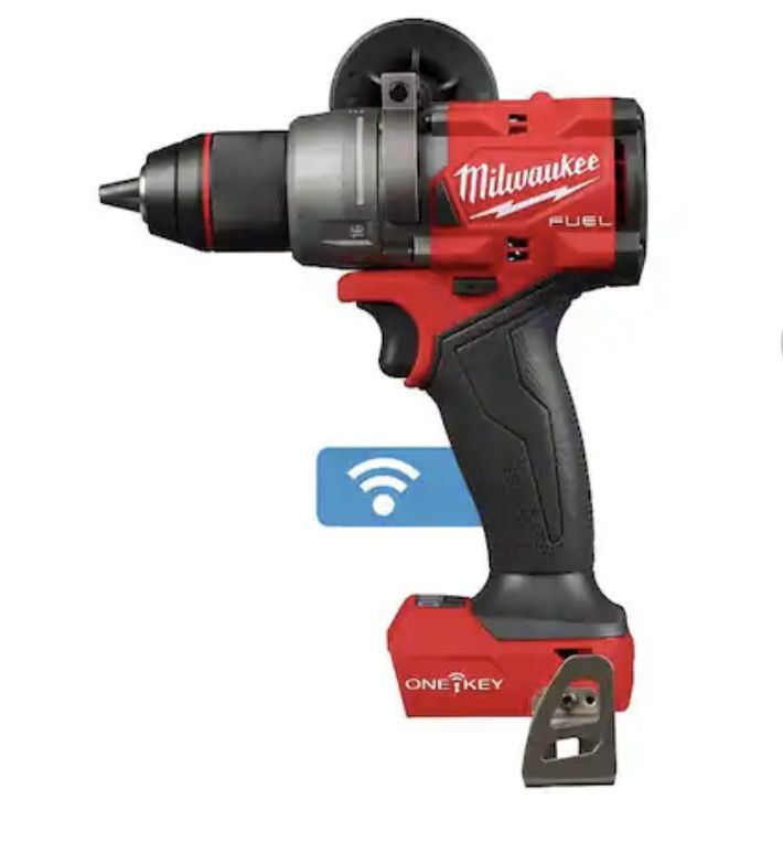 2905-20 Milwaukee M18 FUEL ONE-KEY 18V Lithium-Ion Brushless Cordless 1/2 in. Drill/Driver (Tool-Only)