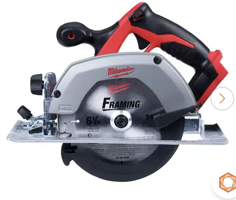 2630-20 Milwaukee M18 18V Lithium-Ion Cordless 6-1/2 in. Circular Saw (Tool-Only