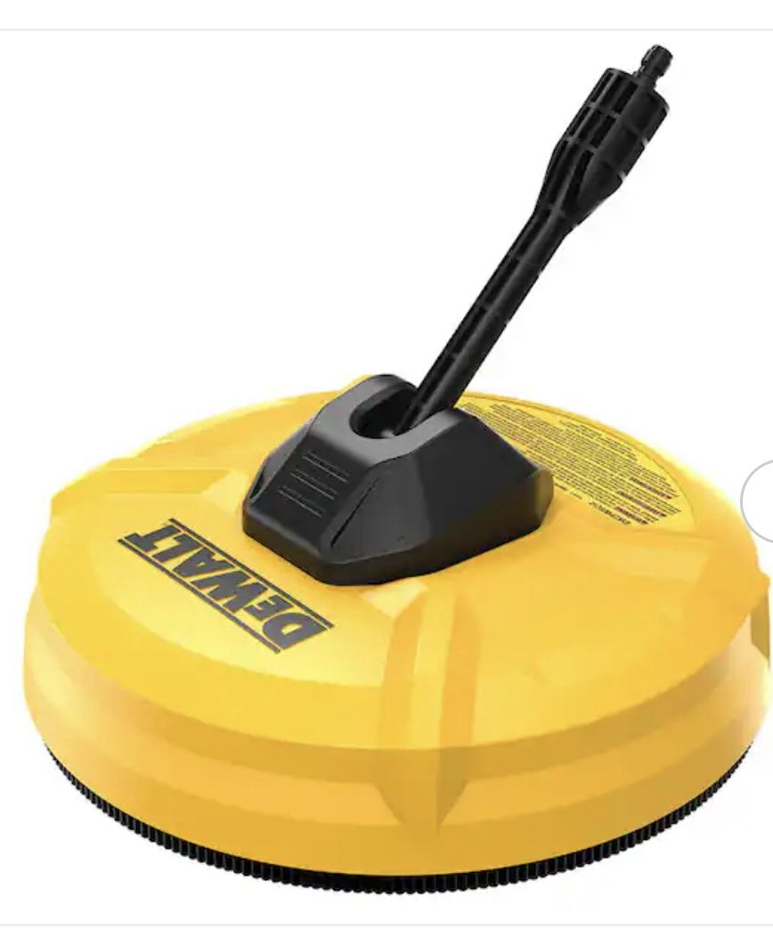 DWZPWSC12 DEWALT 12 in. Rotating Driveway and Sidewalk Surface Cleaner Pressure Washer Attachment (3000 PSI MAX)