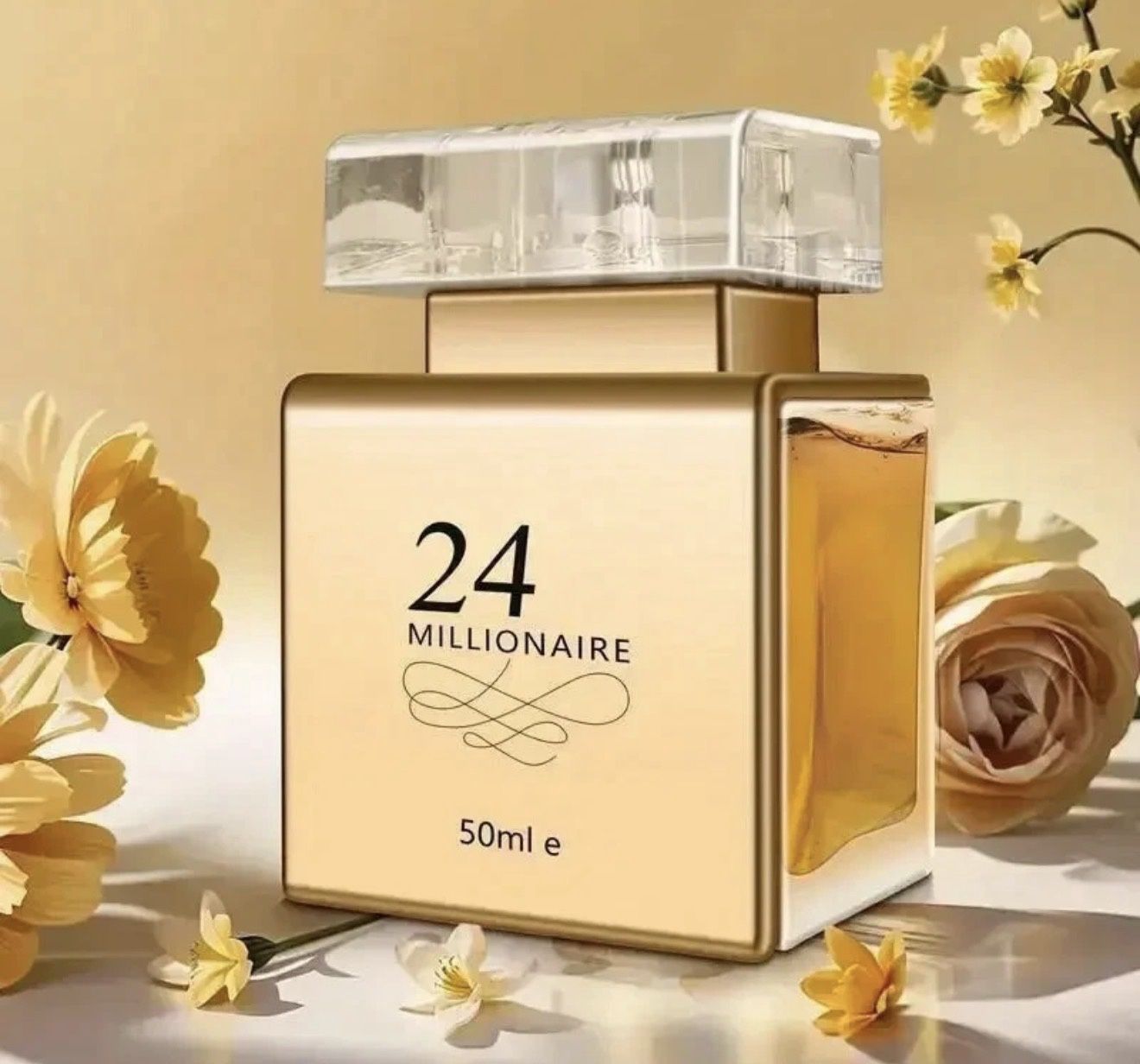 24K Millionaire Parfum New in box  1.7 oz