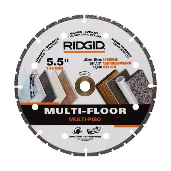 5.5 in. Multi-Flooring Segmented Diamond Blade