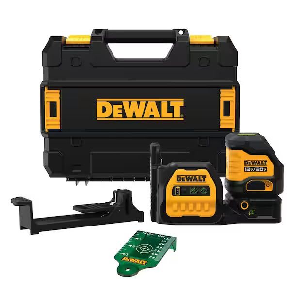 DCLE34020GB 20V Max Cordless Green Cross-Line Laser Level (Tool Only)