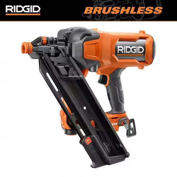 R09895B 18V Brushless Cordless 30° 3-1/2 in. Framing Nailer (Tool Only, Condition: Used-like new