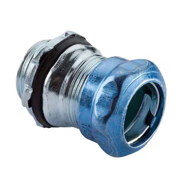 1 in. Standard Fitting Electrical Metallic Tube Raintight Compression Connectors (10-Pack