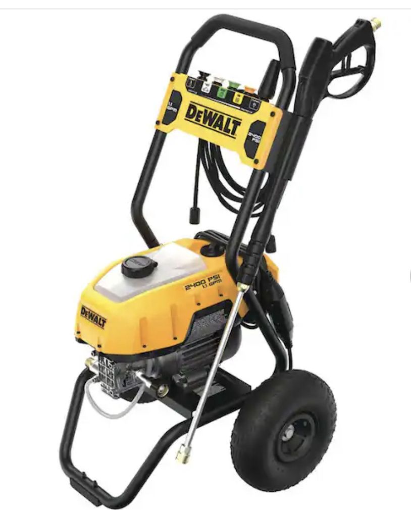 DWPW2400 DEWALT 2400 PSI 1.1 GPM Cold Water Electric Pressure Washer