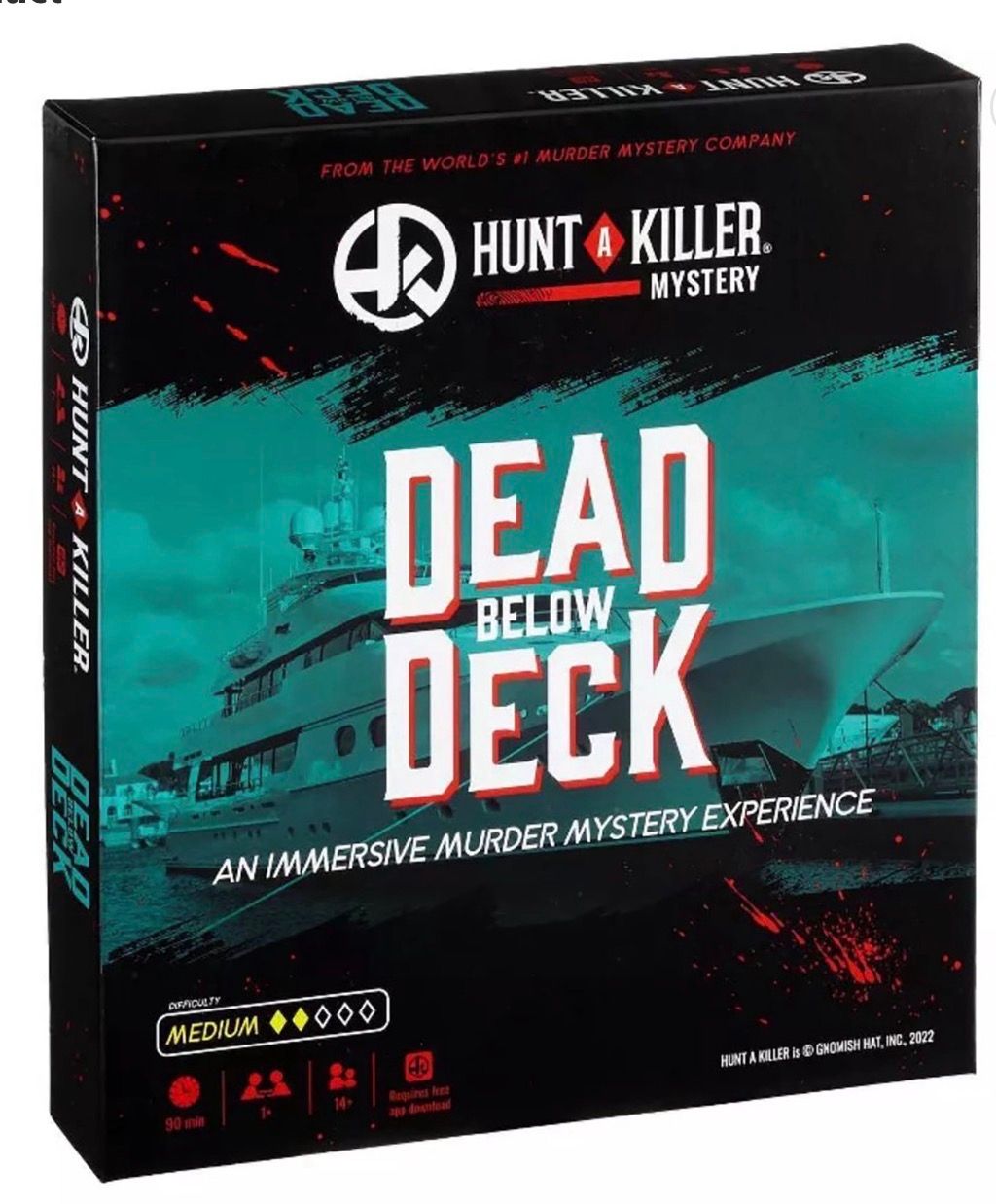 Hunt A Killer: Dead Below Deck - Immersive Murder Mystery Game for Adults