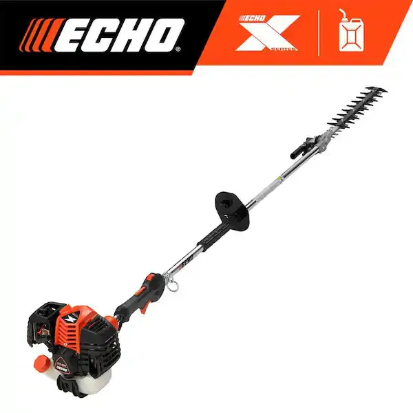 HCA-2620 21 in. Blades 25.4 cc Gas 2-Stroke X Series Pro Commercial Grade 10 Position Articulating 59 in. Shafted Hedge Trimmer, Condition: Used-like new