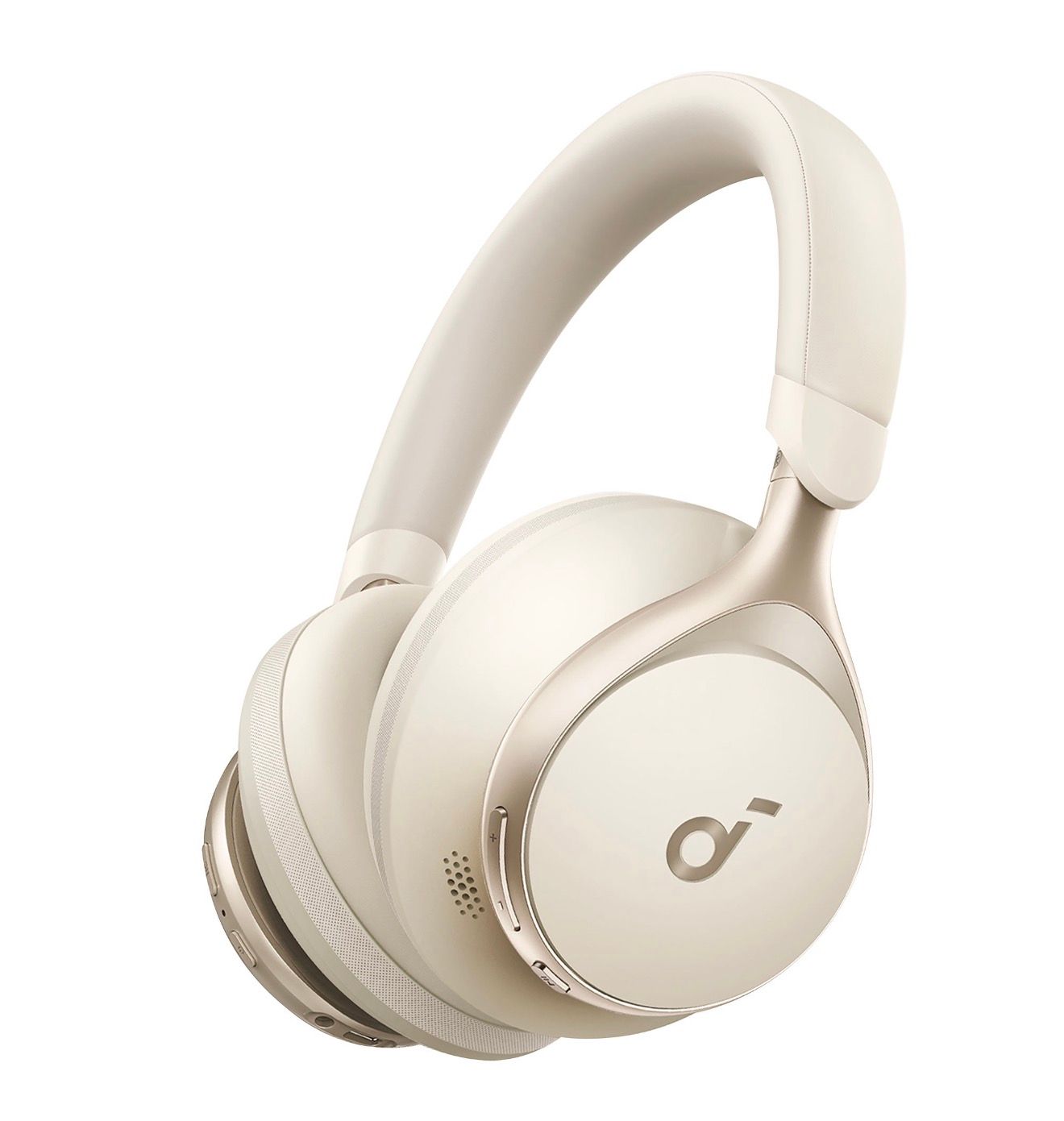 Soundcore Space One Noise Cancelling Headphones, Color: Cream