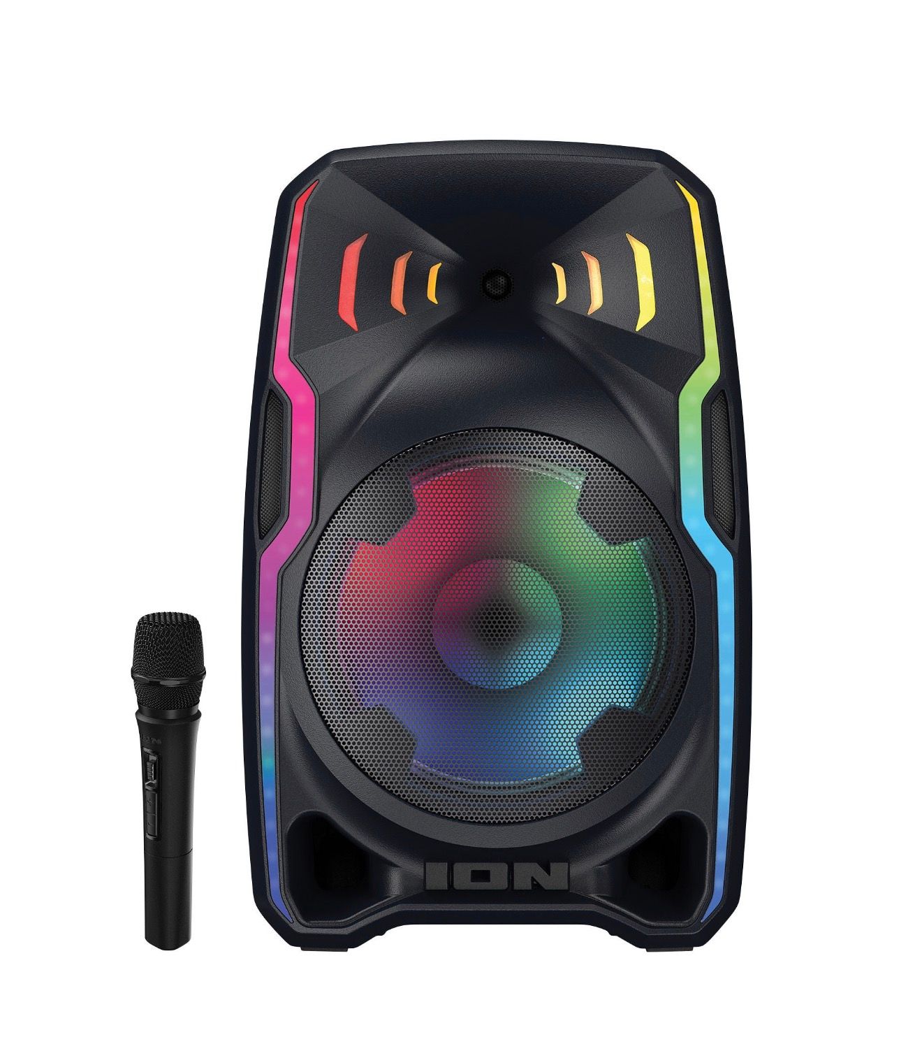 ION Audio Total PA Apex Battery-Powered PA Speaker with Wireless Microphone and Dynamic Lights