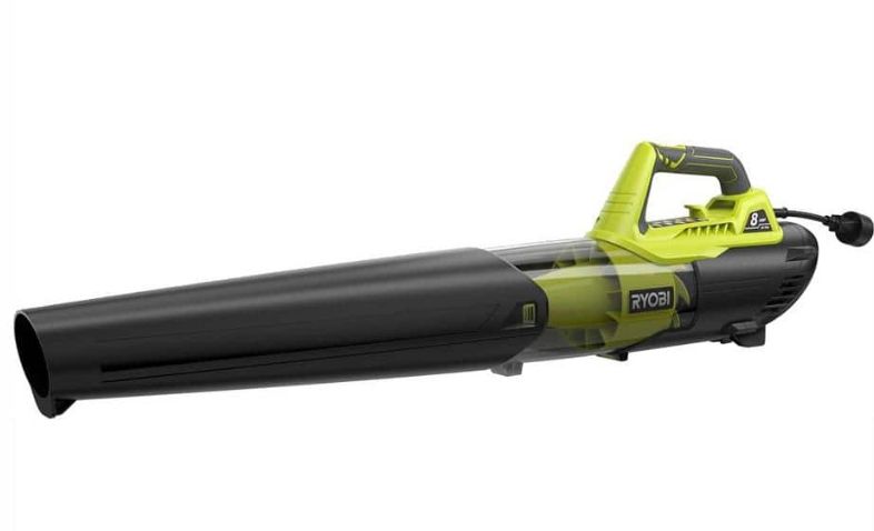 RY421021 135 MPH 440 CFM 8 Amp Corded Electric Jet Fan Leaf Blower, Condition: Used like new