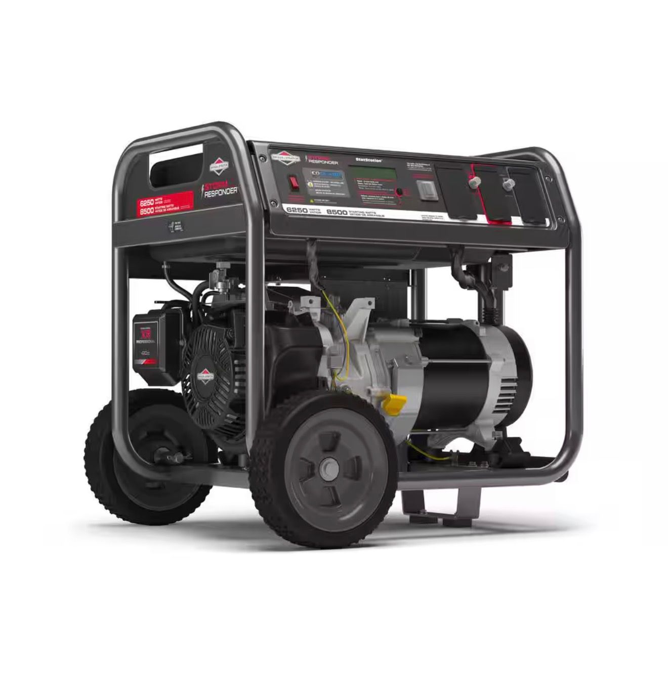 030728 Storm Responder 6,250-Watt Gasoline Powered Recoil Start Portable Generator with OHV Engine