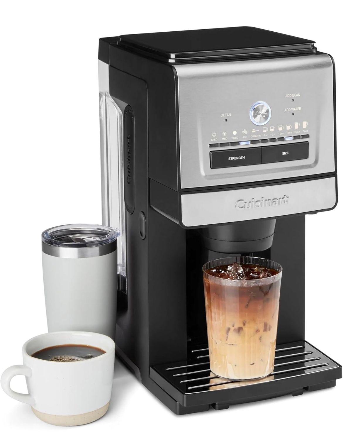 Cuisinart Coffee Maker, Grind and Brew Single Serve Coffee Maker, 6 Cup Sizes