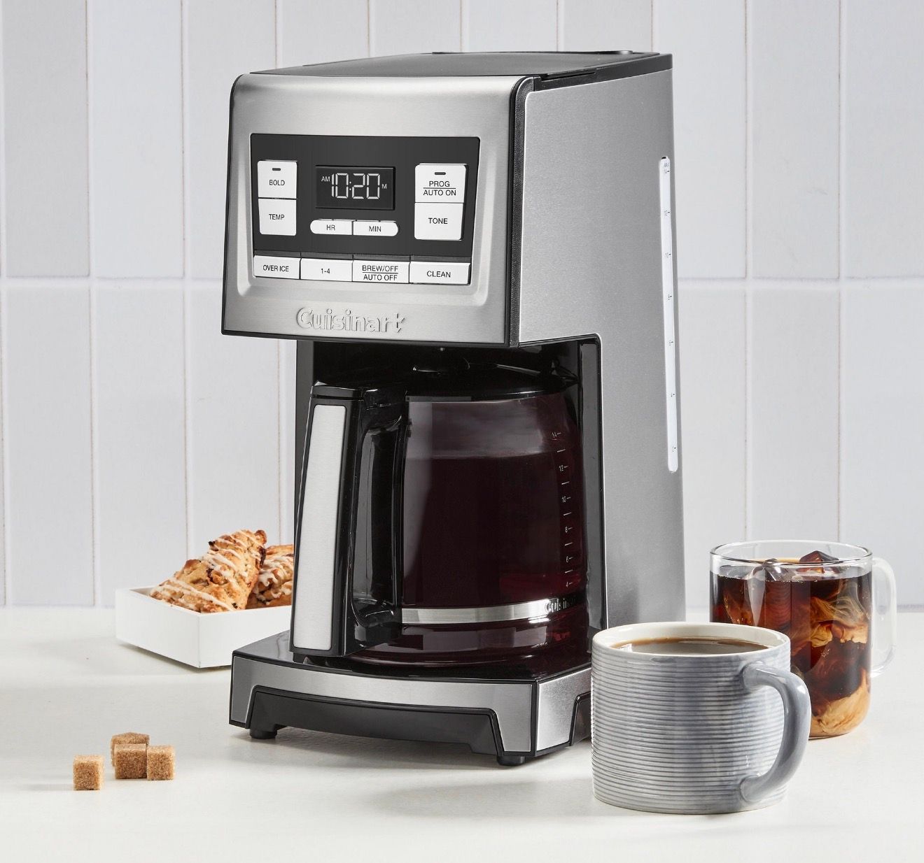 Cuisinart Brew Central Plus 14-Cup Programmable Coffee Maker, Accessories: Bottom broke