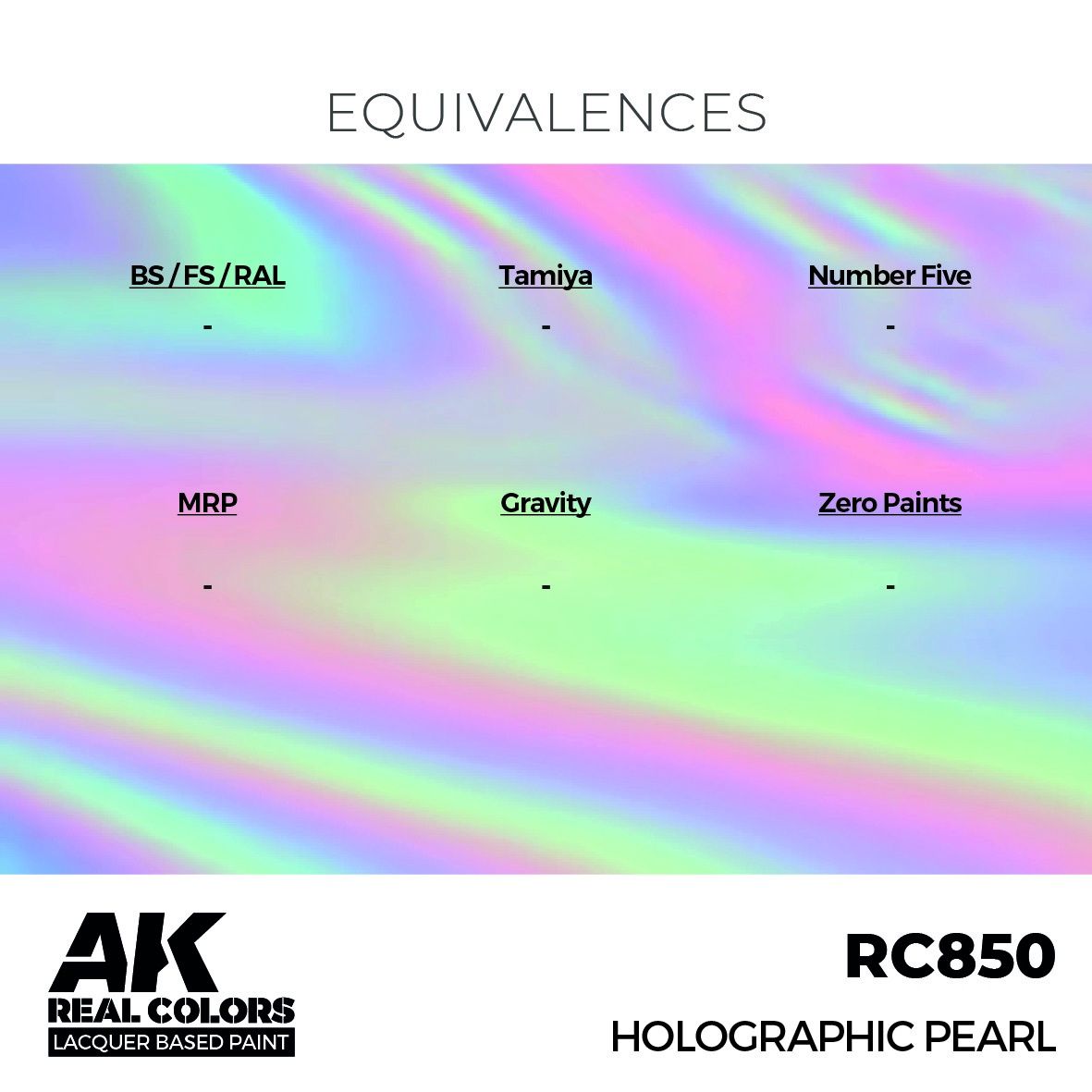 AK-RC850 Holographic Pearl