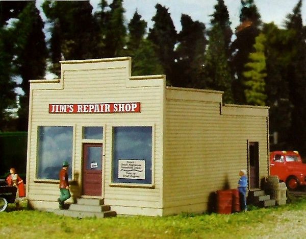 Jim's Repair Shop N Scale