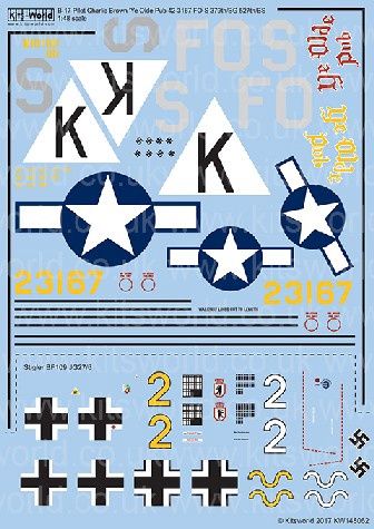 1/48 B-17F Ye Olde Pub &amp; BF 109G