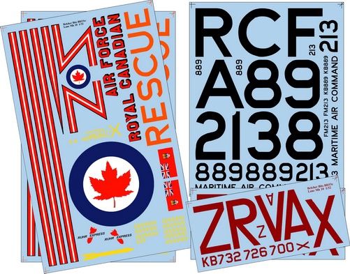 1/32 RCAF Lancaster X decals