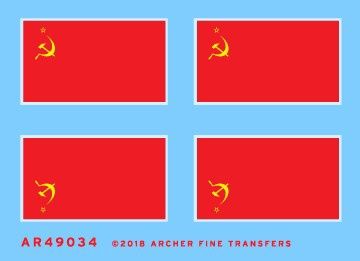 1/48 Russian WWII Flags (2)