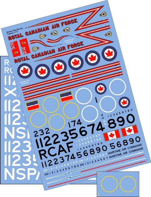 1/72 RCAF Neptune decals