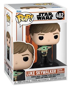 POP! Star Wars The Mandalorian - Luke Skywalker w/ Grogu
