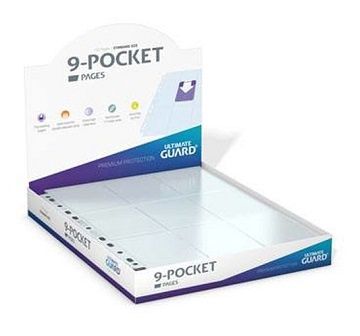 Card Protector Sheets Ultimate Guard Card Protector 9 Pocket Sheet