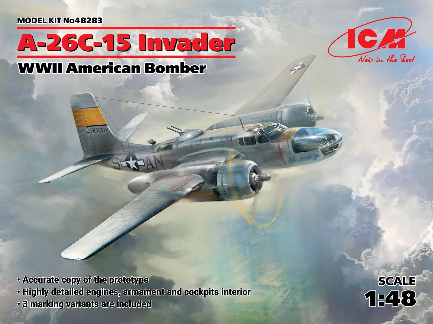A-26C-15 Invader 1/48 by ICM