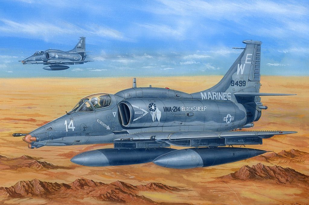 A-4M Sky Hawk 1/48 by Hobby Boss