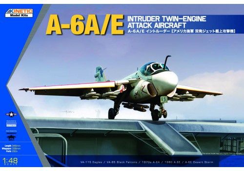 A-6A/E Intruder Twin Engine 1/48 by Kinetic