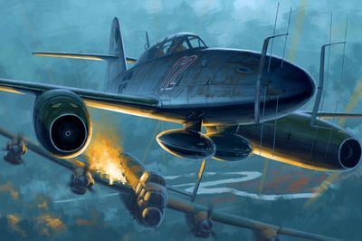 Messerschmitt Me 262 B-1a/U1 1/48 #80379 by Hobby Boss