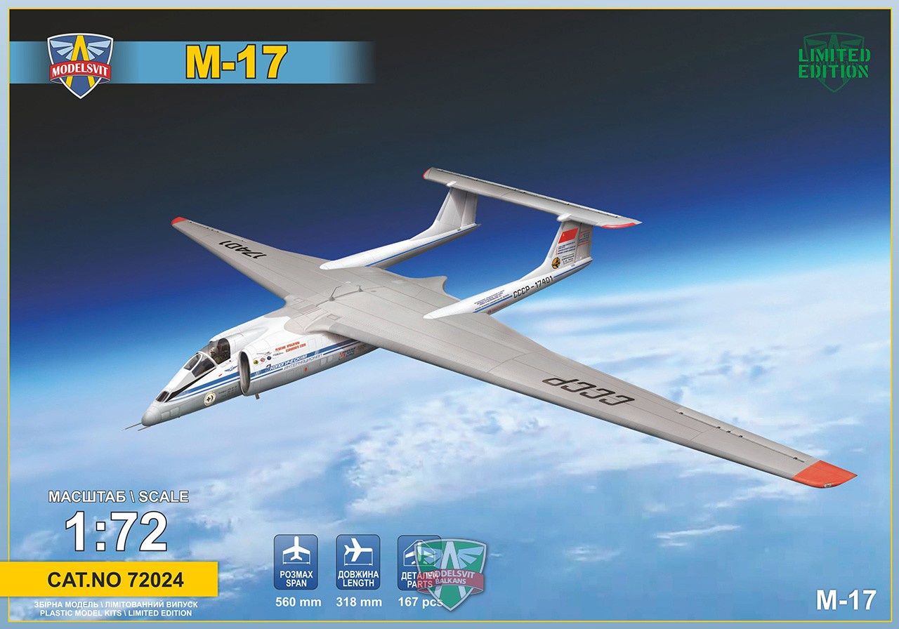 Myasishchev M-17 Stratosphera 1/72 #72024 by Modelsvit