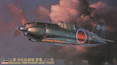 Mitsubishi J2M3 Raiden (Jack) Type21 1/48 #19145 by Hasegawa