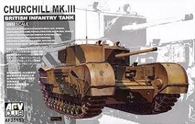 Churchill Mk III British Infantry Tank 1/35 by AFV Clu
