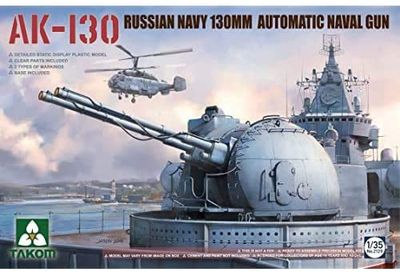 Russian AK-130 Automatic Naval Gun Turret 1/35 by Takom