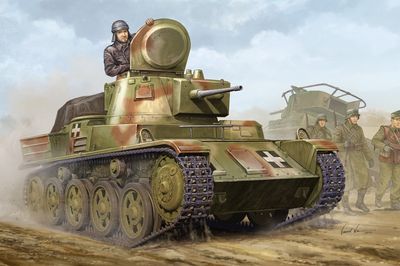 Hungarian Light Tank 38M Toldi II (B40) 1/48 #82478 by Hobby Boss