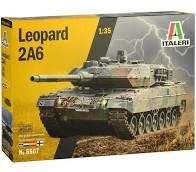 Leopard 2A6 1/35 #6567 by Italeri